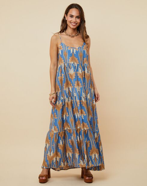 Robe Louane bleu indigo