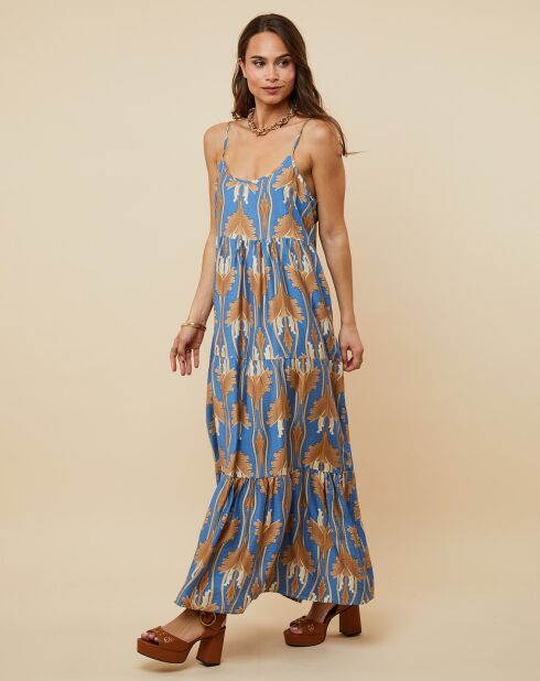 Robe Louane bleu indigo