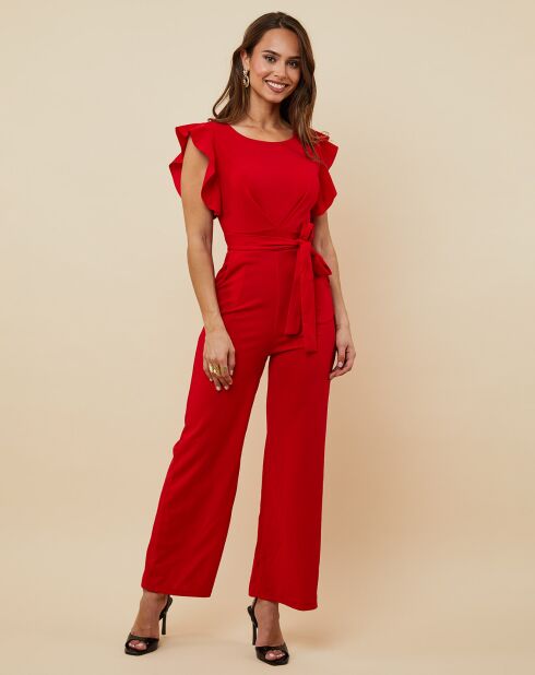 Combinaison Chantale rouge