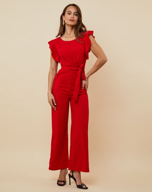 Combinaison Chantale rouge