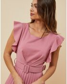 Robe Sophie vieux rose