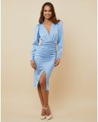 Robe Ludivine bleu ciel