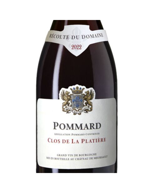 1 Pommard Clos de La Platière 2022 Ch. de Meursault 75cl