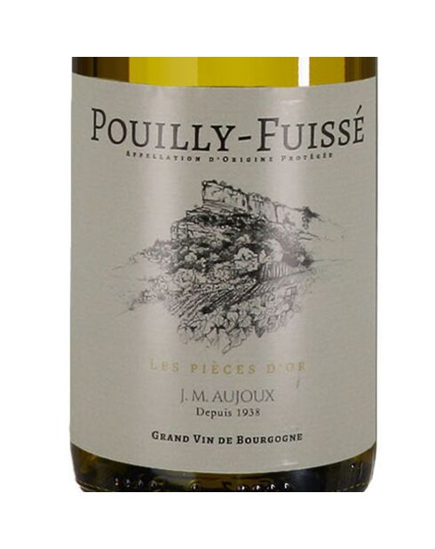 1 Pouilly-Fuissé Les Pièces d''Or 2018 J.M Aujoux 75cl