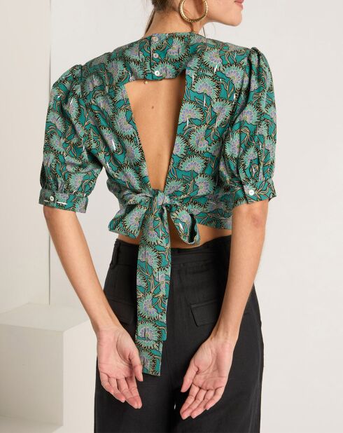 Top Romy vert
