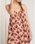 Robe Domitille beige