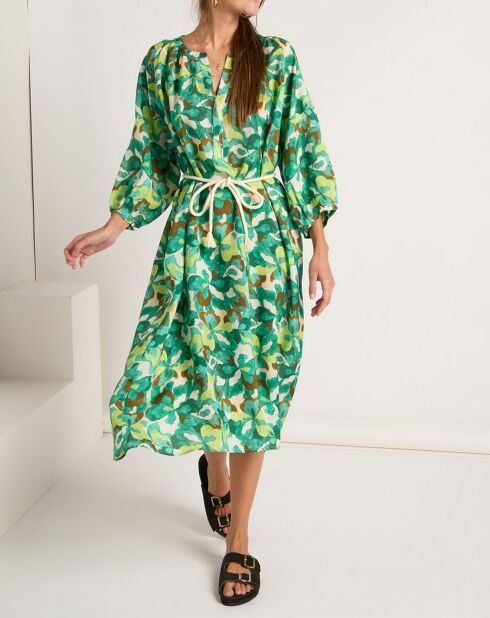 Robe Zola verte