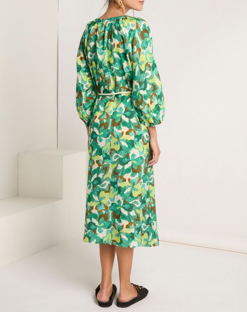 Robe Zola verte