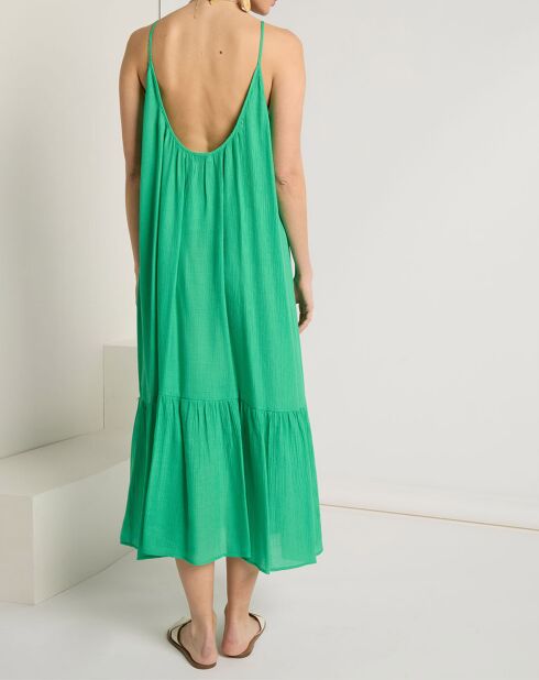 Robe Lilou verte