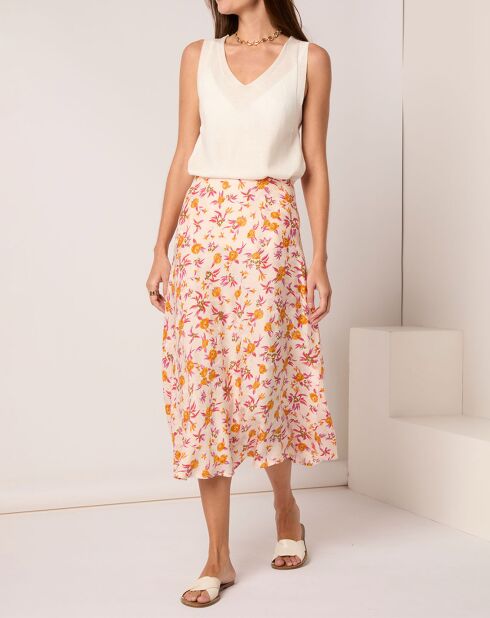 Rosafarbener Rock Suzanne