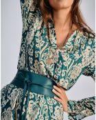 Robe Riga paon/beige