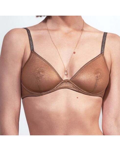 Soutien-gorge Lara doré