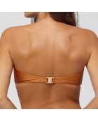 Haut de maillot de bain Shiraz bronze