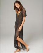 Poncho Long Lx bleu nuit