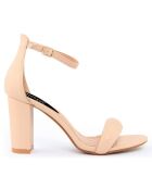 Sandales Camila beiges - Talon 8.5 cm
