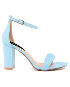 Sandales Camila bleues - Talon 8.5 cm