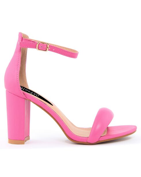 Sandales Camila fuchsia - Talon 8.5 cm