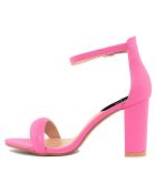 Sandales Camila fuchsia - Talon 8.5 cm