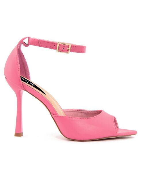 Sandales Carla roses - Talon 11 cm