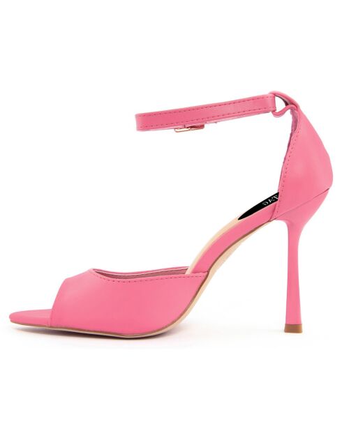 Sandales Carla roses - Talon 11 cm