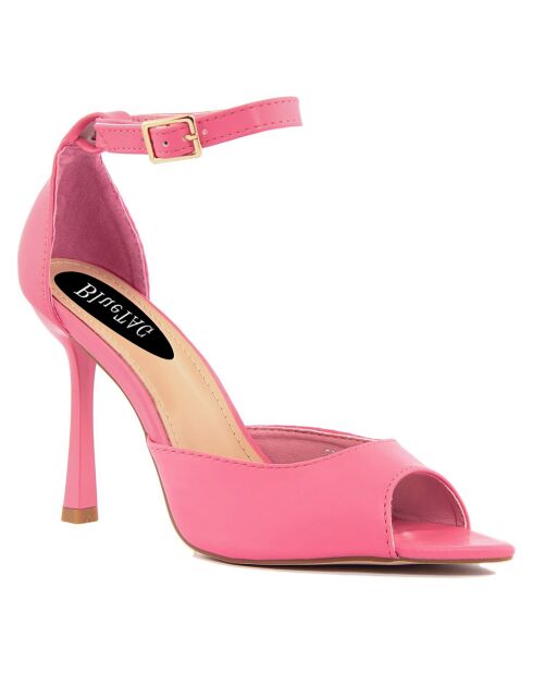 Sandales Carla roses - Talon 11 cm