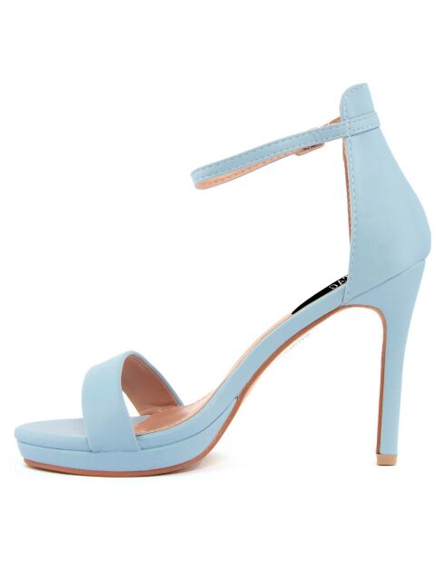 Sandales Lorena bleues - Talon 11 cm