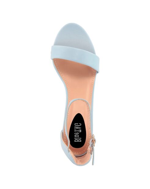 Sandales Lorena bleues - Talon 11 cm