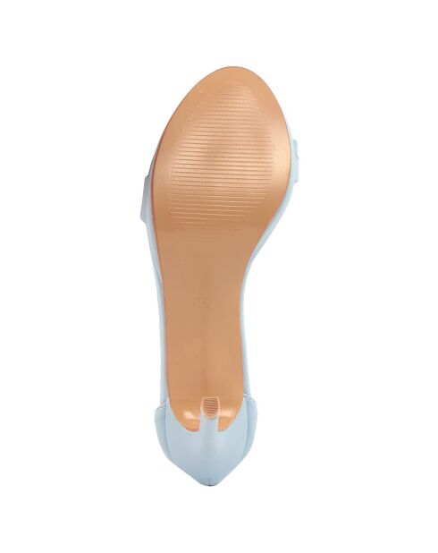 Sandales Lorena bleues - Talon 11 cm