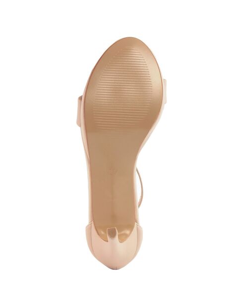 Sandales Lorena nude - Talon 11 cm