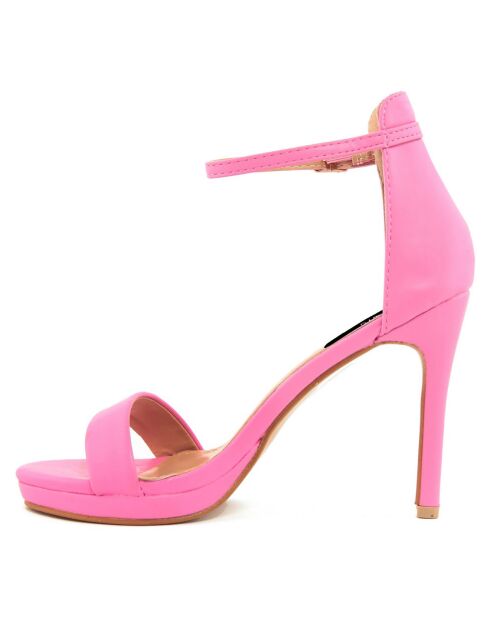 Sandales Lorena roses - Talon 11 cm