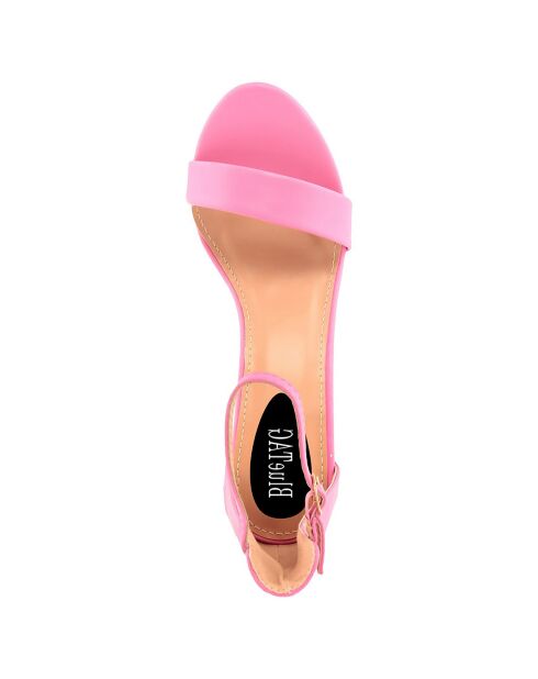 Sandales Lorena roses - Talon 11 cm