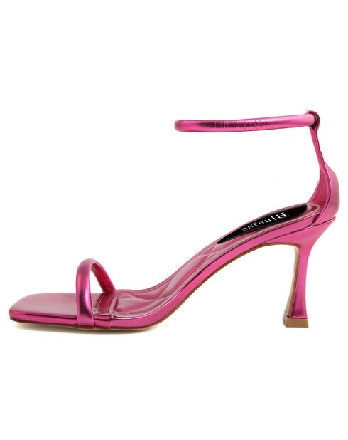 Sandales Serena fuchsia - Talon 8 cm