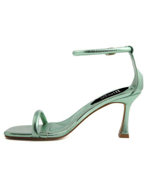 Sandales Serena vertes - Talon 8 cm