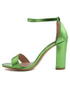 Sandales Selma vertes - Talon 10.5 cm