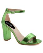 Sandales Selma vertes - Talon 10.5 cm