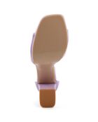 Sandales Pamela violettes - Talon 10 cm