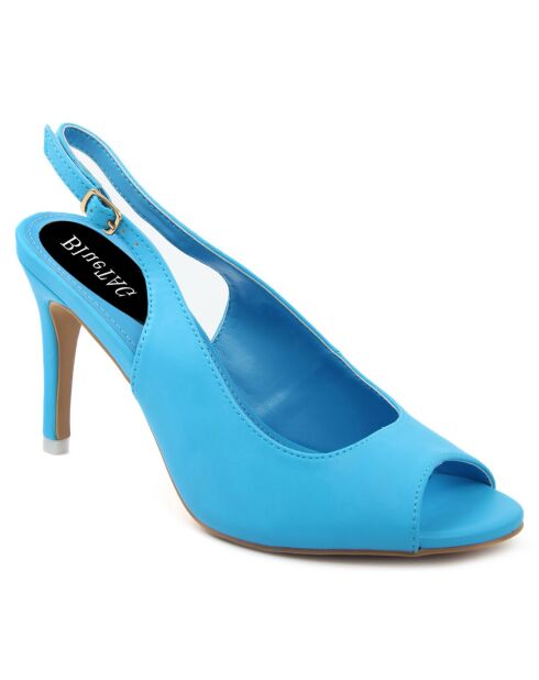 Slingbacks Sabrina bleus