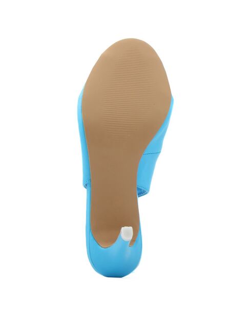 Slingbacks Sabrina bleus