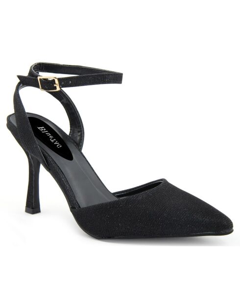 Escarpins Selena noirs - Talon 9.5 cm