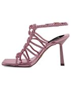 Sandales Eufemia roses - Talon 10 cm