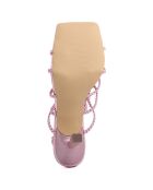 Sandales Eufemia roses - Talon 10 cm