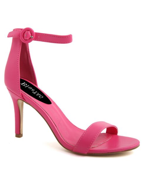 Sandales Gemma fuchsia - Talon 10 cm