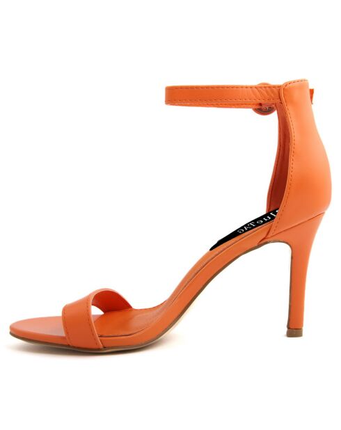 Sandales Gemma orange - Talon 10 cm