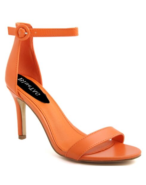 Sandales Gemma orange - Talon 10 cm