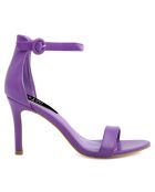 Sandales Gemma violettes - Talon 10 cm