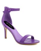 Sandales Gemma violettes - Talon 10 cm
