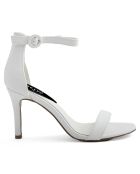 Sandales Gemma blanches - Talon 10 cm