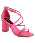 Sandales Dorotea fuchsia - Talon 9.5 cm