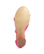Sandales Dorotea fuchsia - Talon 9.5 cm