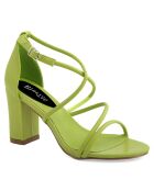 Sandales Dorotea vertes - Talon 9.5 cm